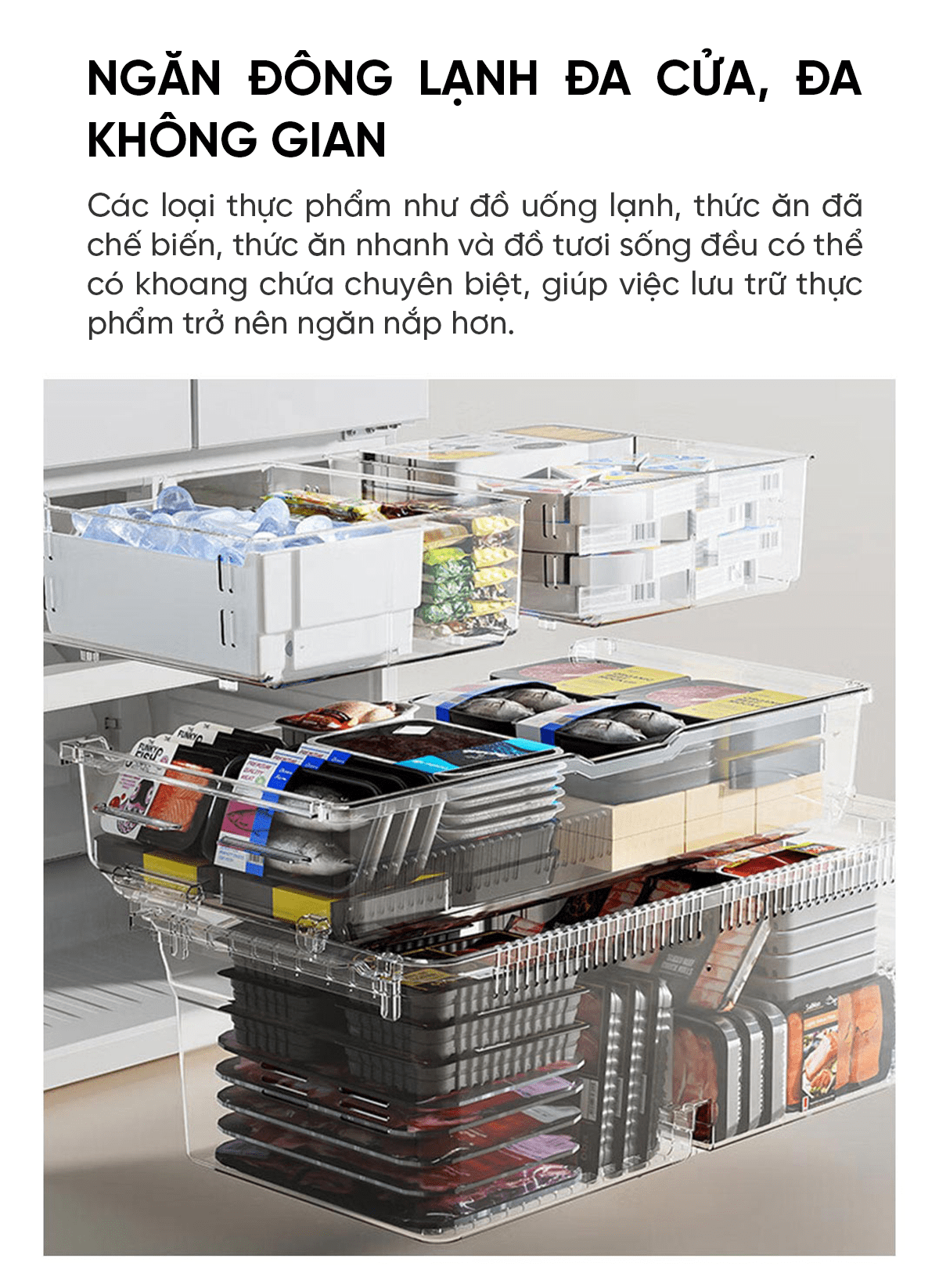 Tủ lạnh Panasonic kiểu Pháp nhiều cửa 515L kháng khuẩn bằng ion bạc