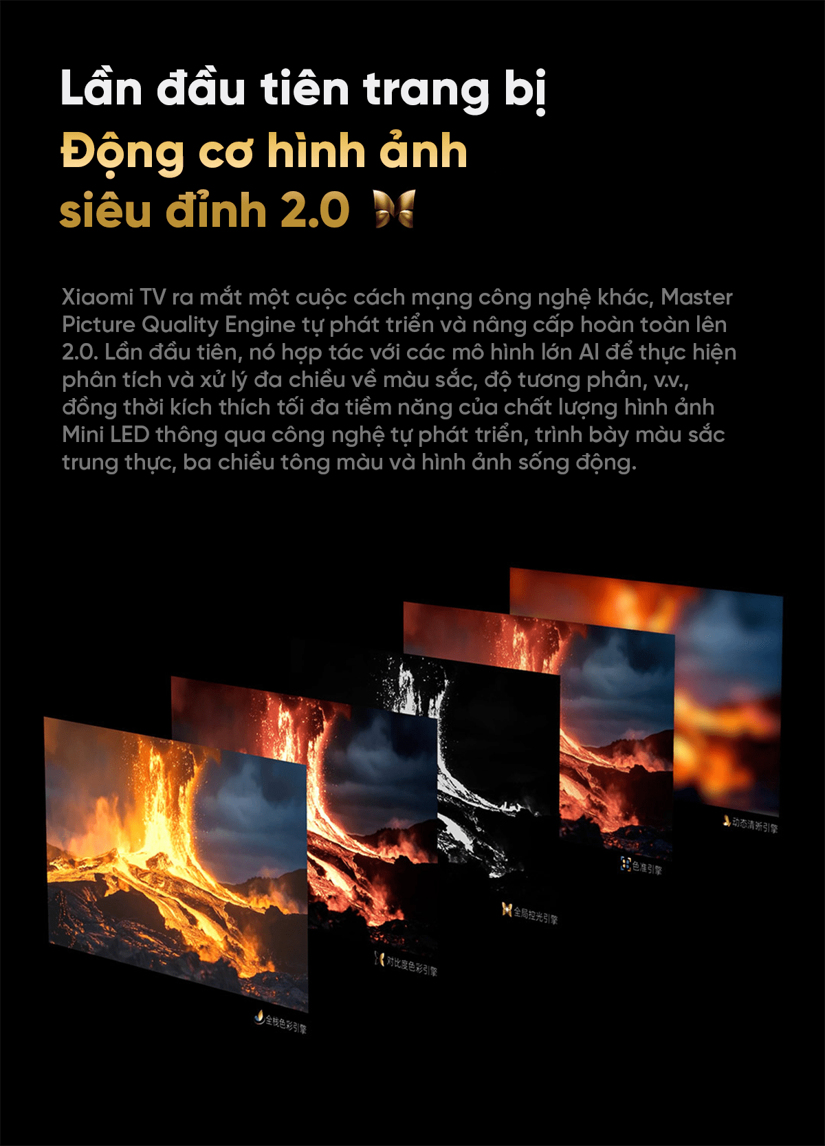 Tivi Xiaomi S Pro 100 Mini LED 100 Inch 2025 288Hz Ram 4/64GB