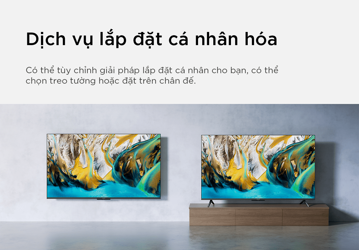 Tivi Xiaomi A65 65 Inch UHD 4K 120Hz Ram 2GB Rom 32GB