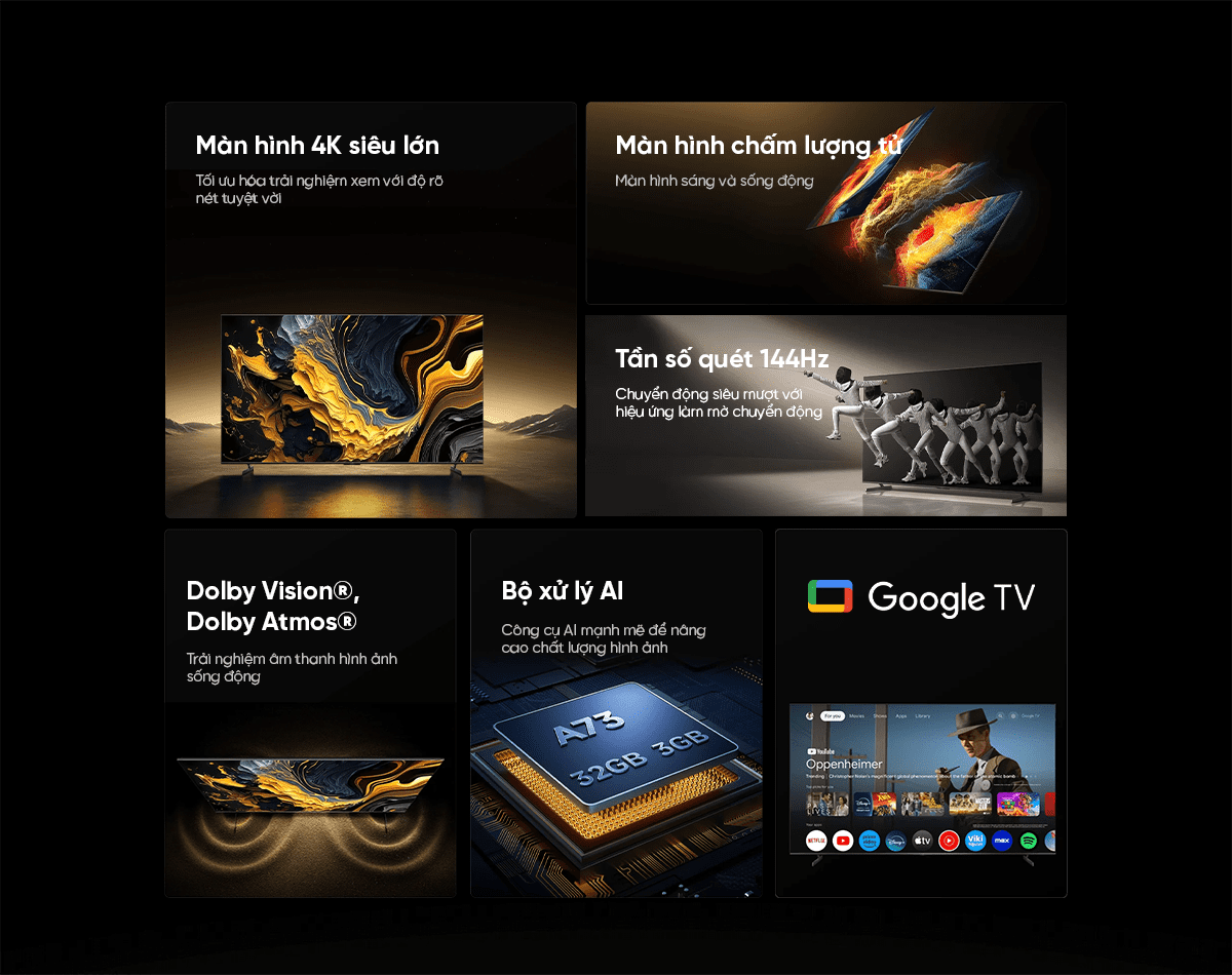 2-1 Tivi Xiaomi Max 85 85 inch 2025 – Màn QLED-Bản Quốc Tế