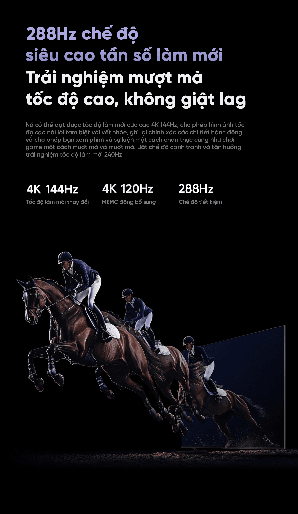 Tivi Xiaomi S Pro 75 Mini LED 75 Inch 2025 288Hz Ram 4/64GB