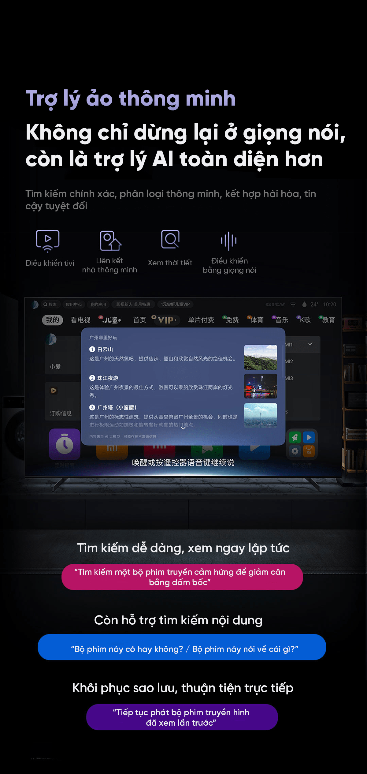 Tivi Xiaomi S Pro 65 Mini LED 65 Inch 2025 288Hz Ram 4/64GB