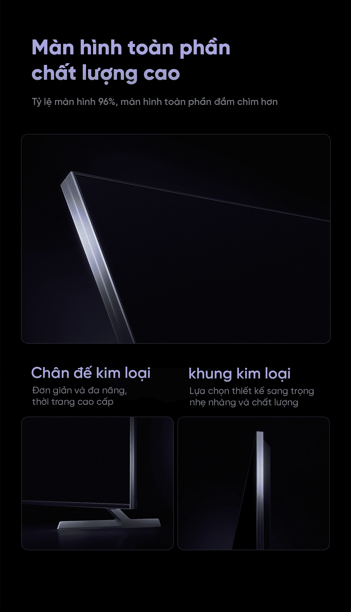 Tivi Xiaomi S Pro 75 Mini LED 75 Inch 2025 288Hz Ram 4/64GB