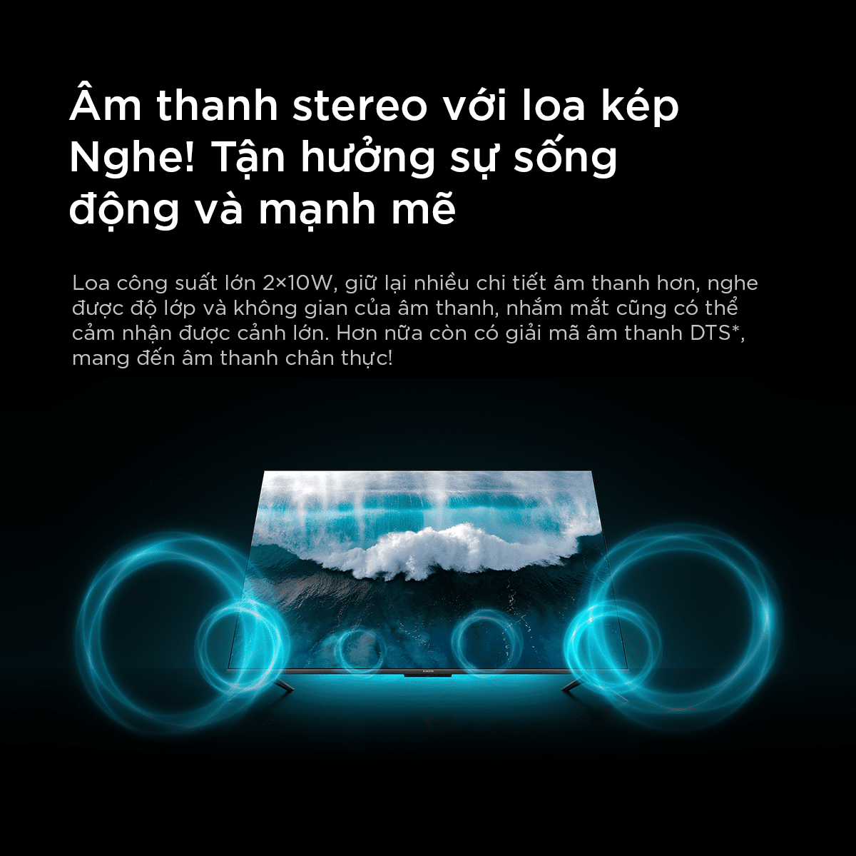 Tivi Xiaomi A65 65 Inch UHD 4K 120Hz Ram 2GB Rom 32GB