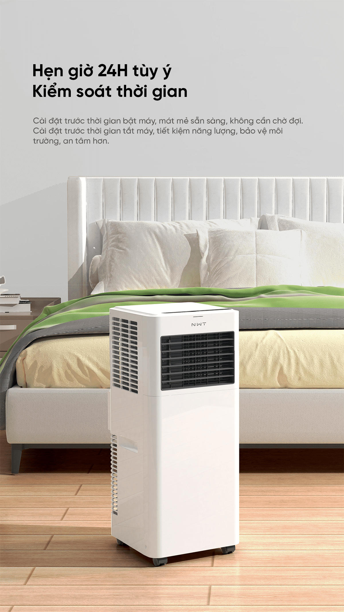 Điều hòa di động thông minh Xiaomi NWT Pro WAP31A15EW