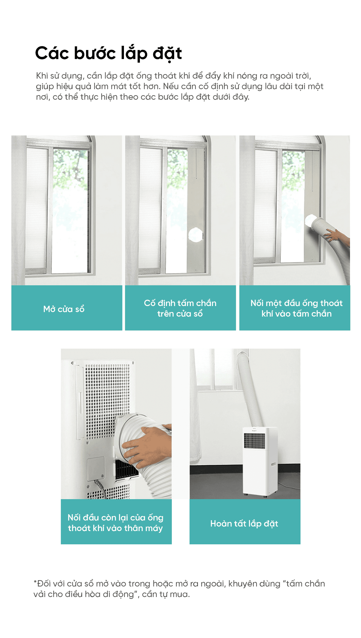 Điều hòa di động thông minh Xiaomi NWT Pro WAP31A15EW