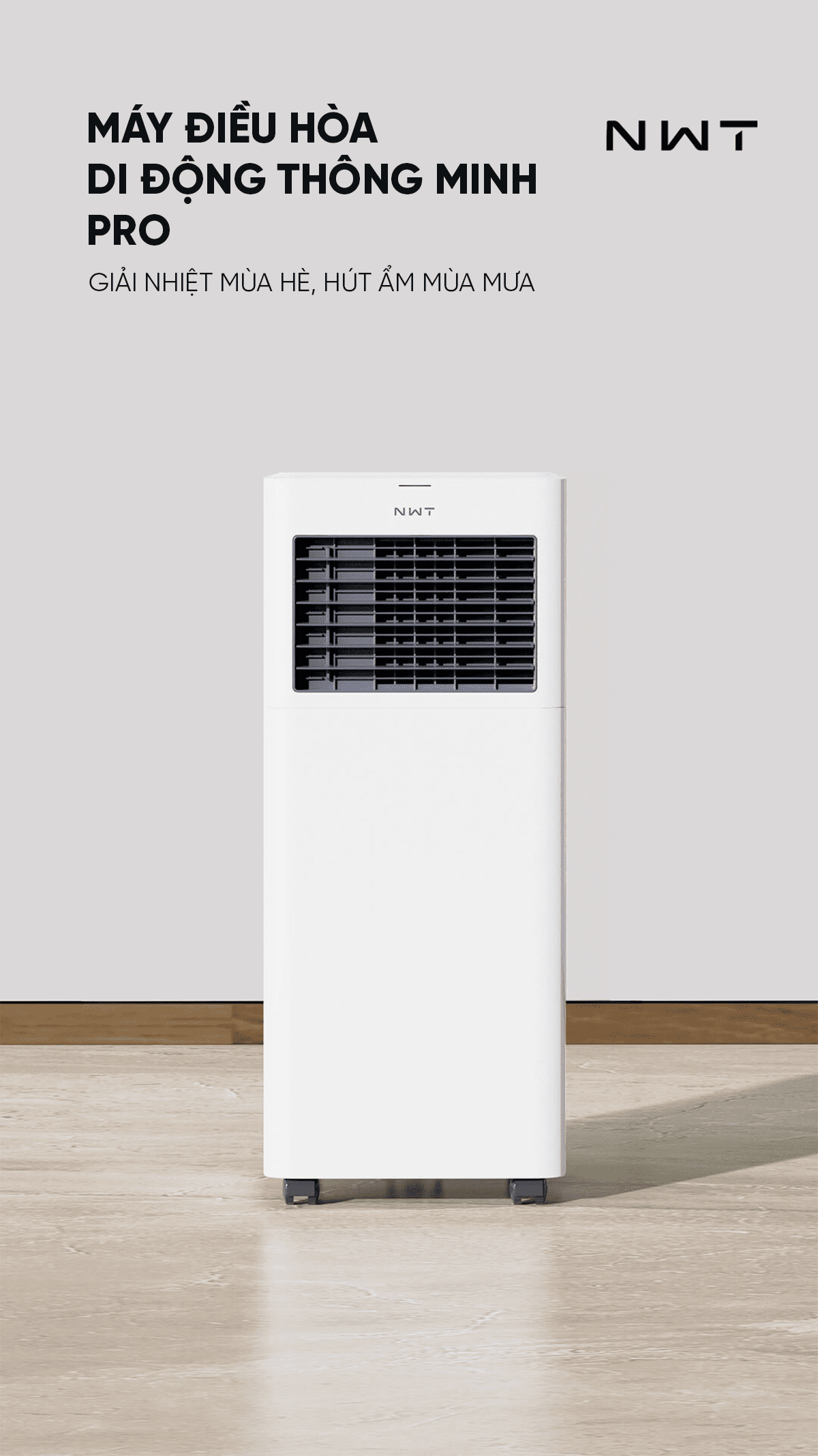 Điều hòa di động thông minh Xiaomi NWT Pro WAP31A15EW