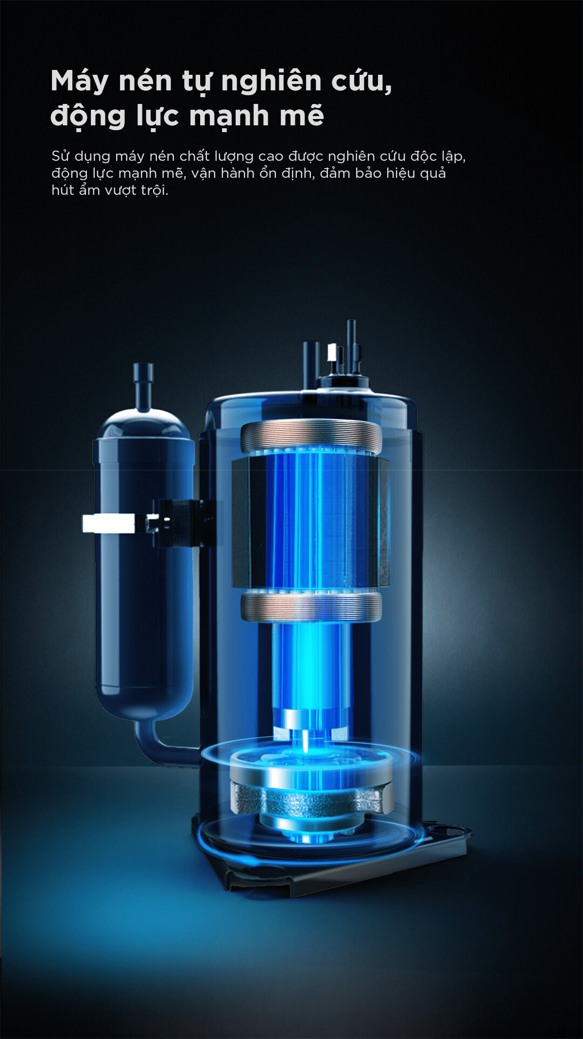 Máy Hút Ẩm Xiaomi NWT 12L Thông Minh