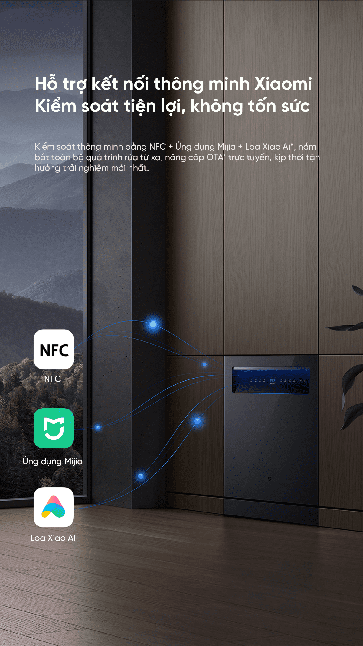 Máy rửa bát Xiaomi Mijia P1 16 bộ