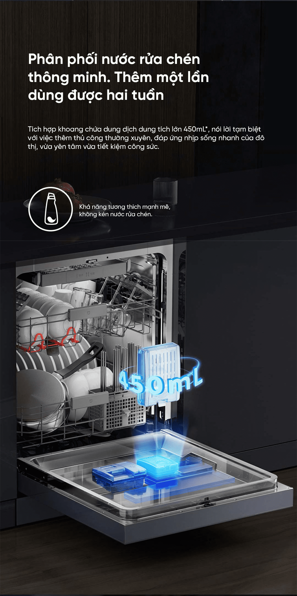 Máy rửa bát Xiaomi Mijia P1 16 bộ