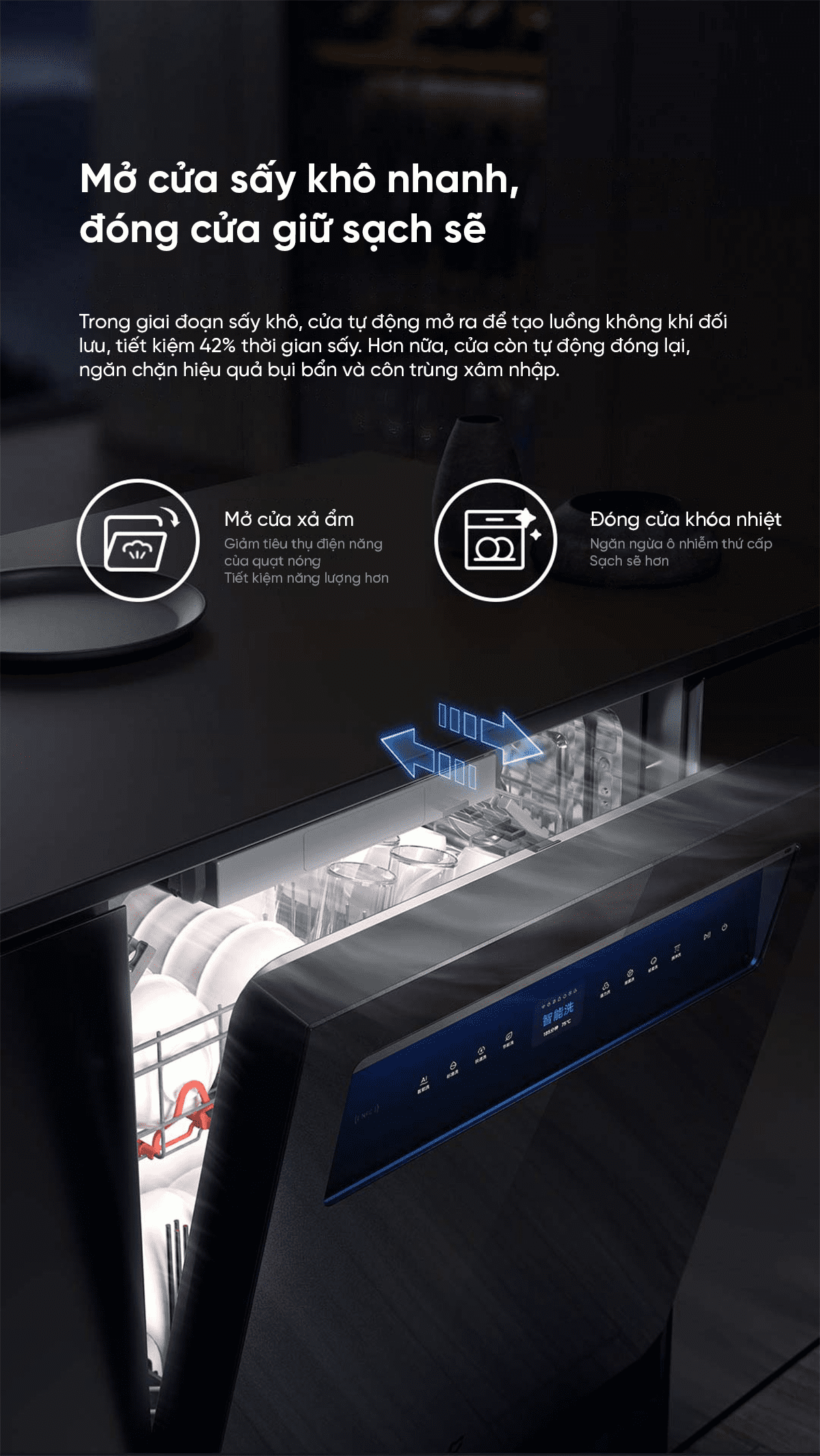 Máy rửa bát Xiaomi Mijia P1 16 bộ