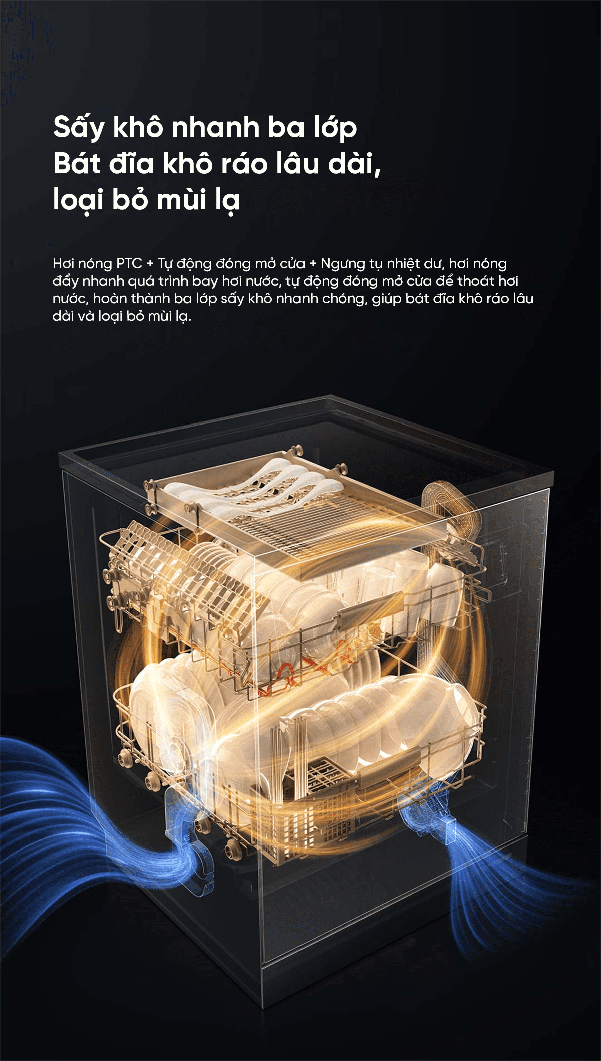 Máy rửa bát Xiaomi Mijia P1 16 bộ