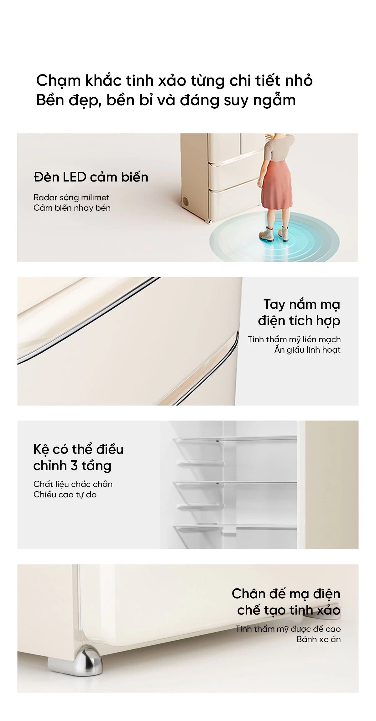 Tủ lạnh MiniJ Retro 508L Plus