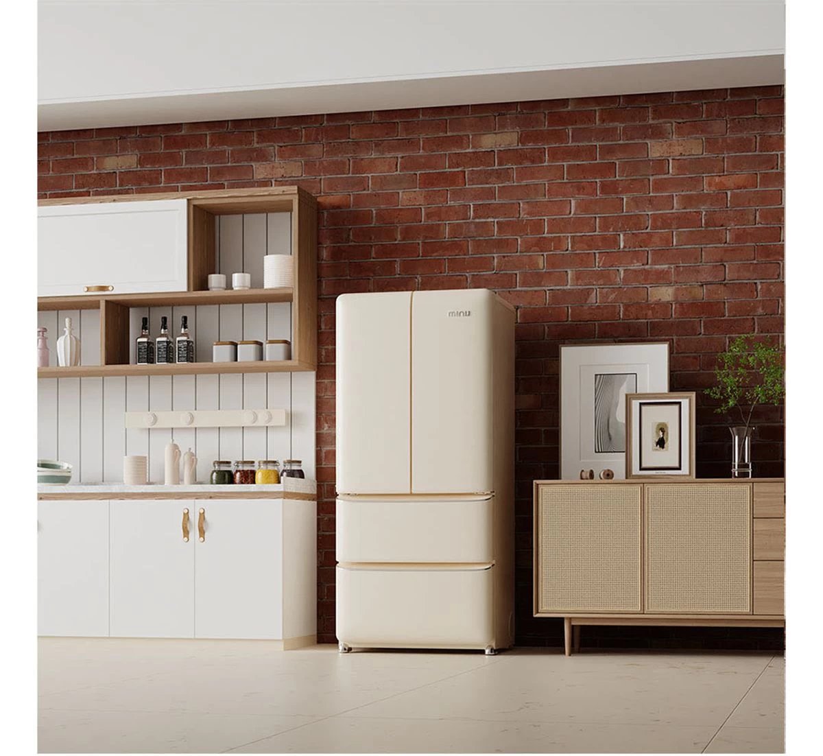 Tủ lạnh MiniJ Retro 508L Plus