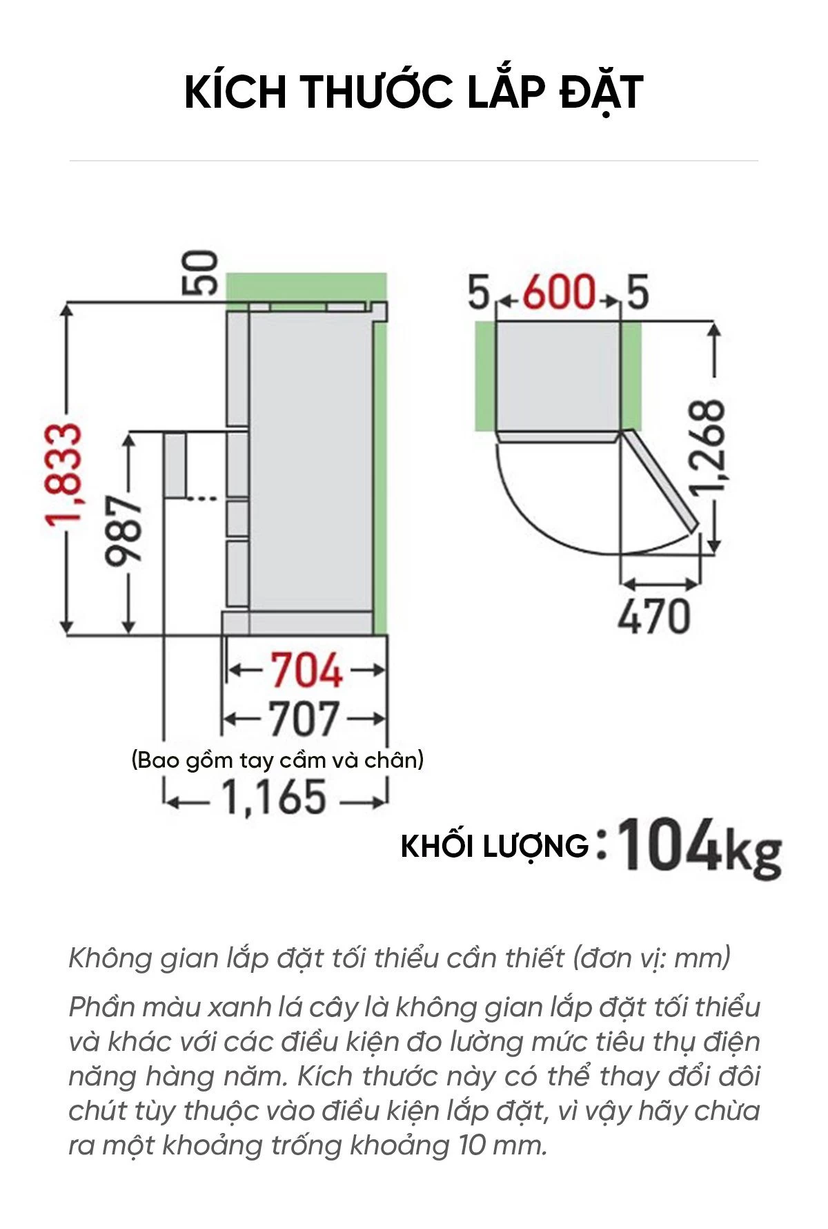 Tủ lạnh Toshiba GR-Y470GSH 465L