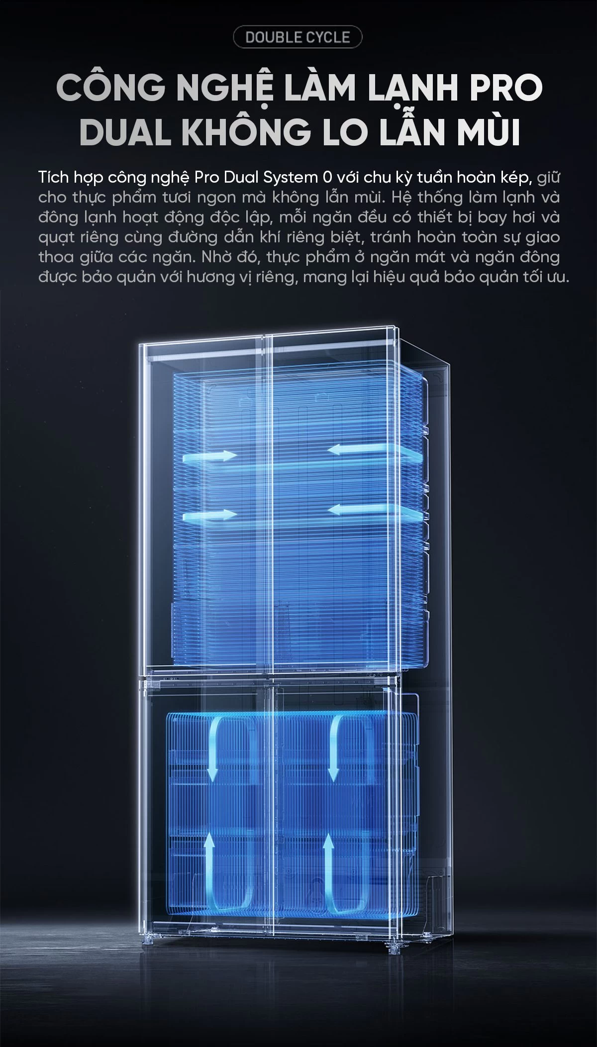 Tủ lạnh Xiaomi Mijia 508L Pro 2025