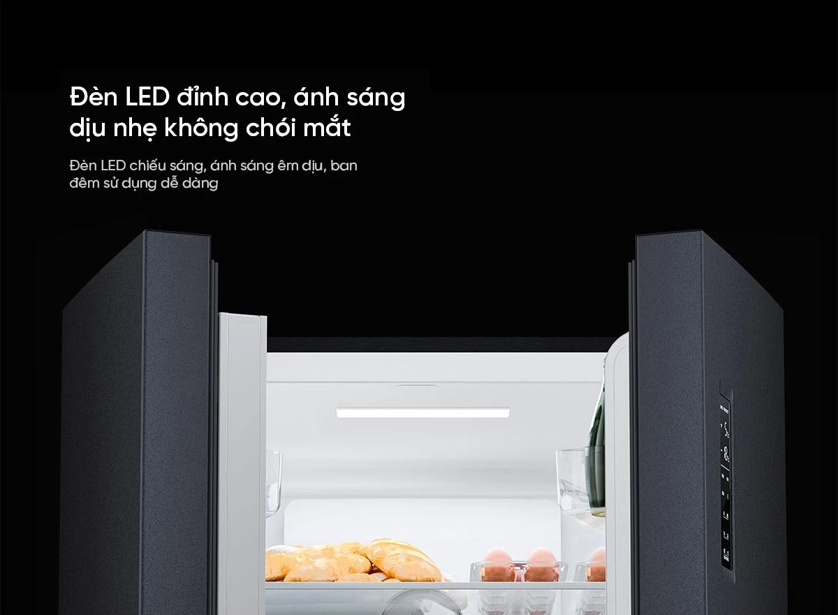 Tủ lạnh Xiaomi Mijia 430L, 4 cánh, ion khử khuẩn, cấp đông nhanh