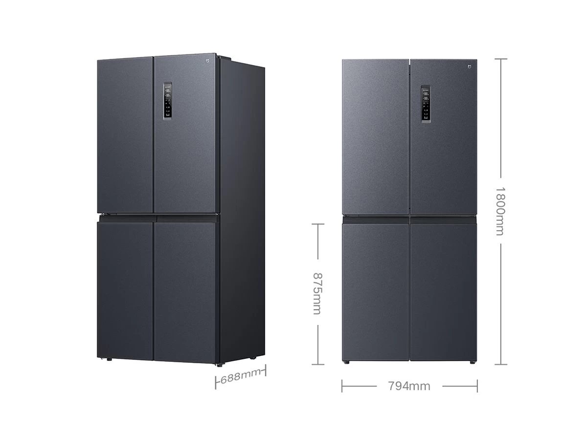 Tủ lạnh Xiaomi Mijia 430L, 4 cánh, ion khử khuẩn, cấp đông nhanh