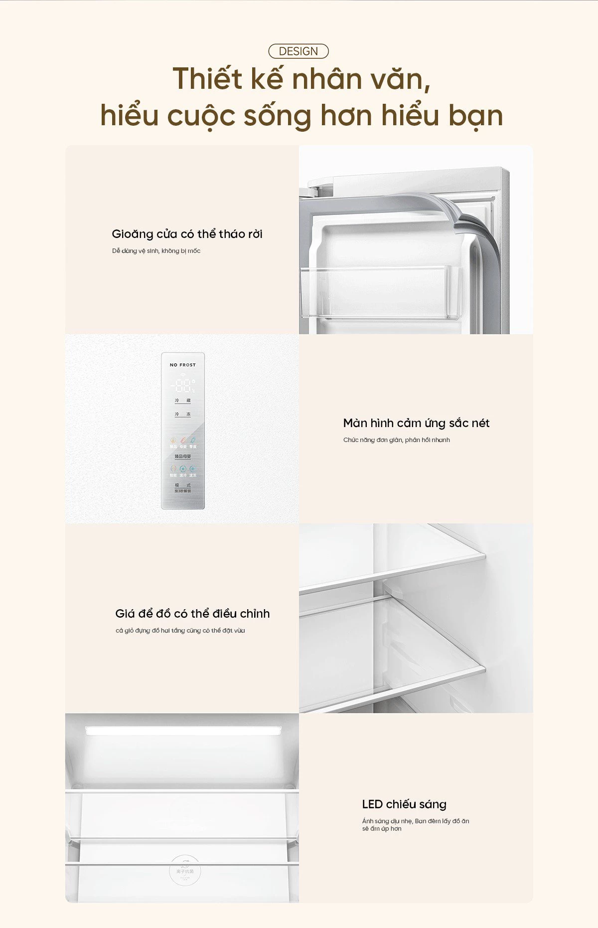 Tủ lạnh Xiaomi Mijia 508L, 4 cửa, thiết kế siêu mỏng