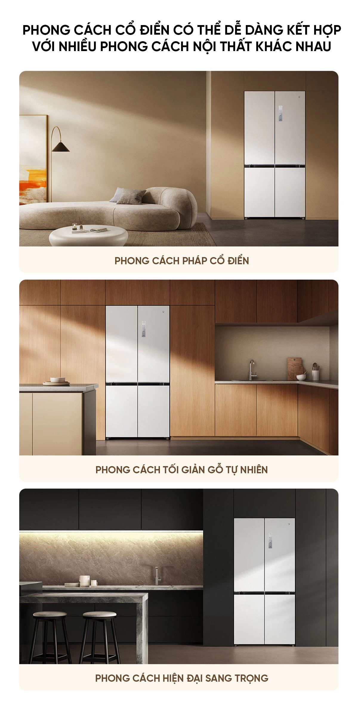 Tủ lạnh Xiaomi Mijia 518L, 4 cửa, có ngăn đông mềm