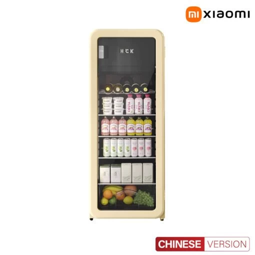 Tủ lạnh mini Xiaomi HCK có ngăn đông 239L màu kem