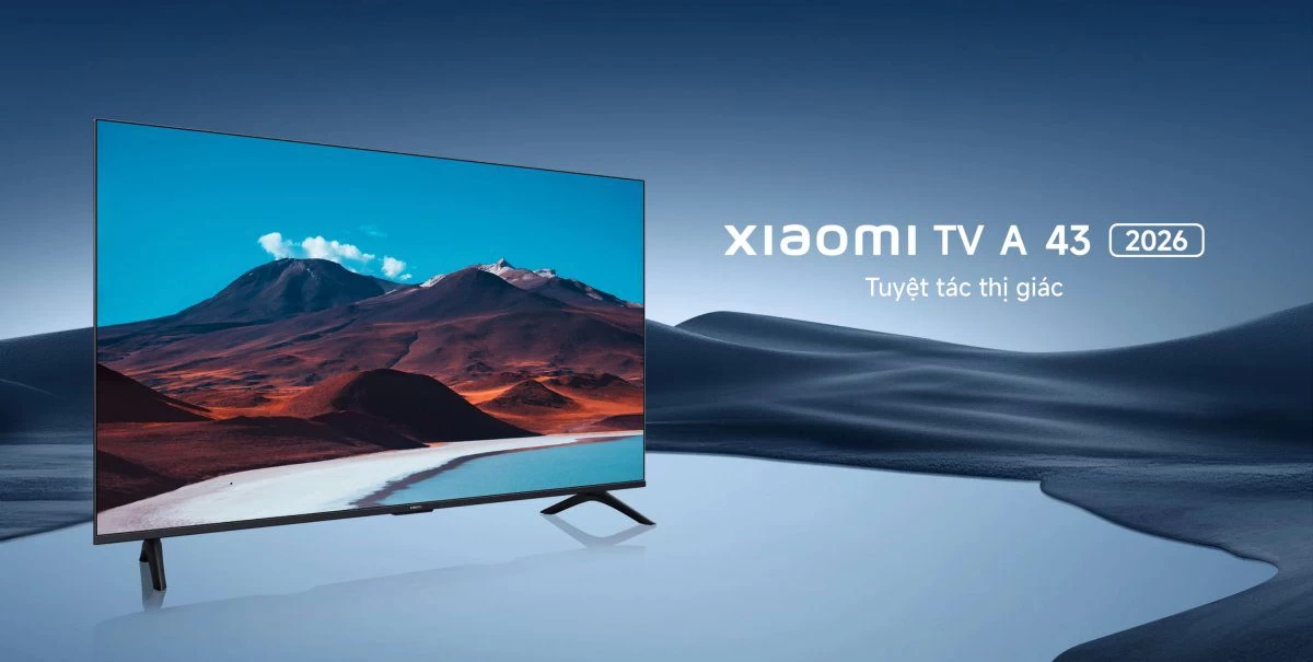 xiaomi-a-43-2026-1 Tivi Xiaomi A 43 Inch – 2026 Bản Quốc Tế – 4K/60Hz – 2GB/8GB