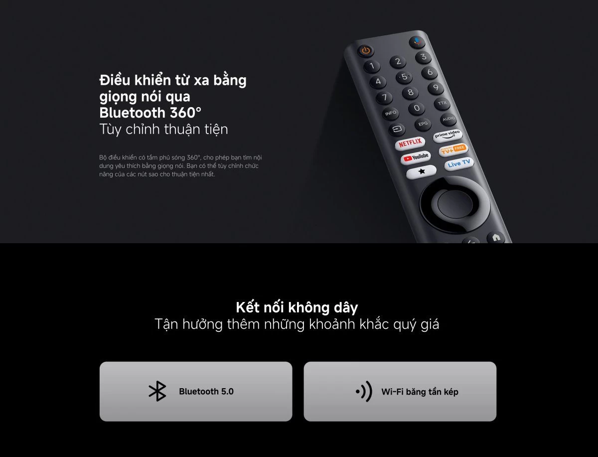 xiaomi-a-65-2026-18 Tivi Xiaomi A 65 Inch – 2026 Bản Quốc Tế – 4K/60Hz – 2GB/8GB