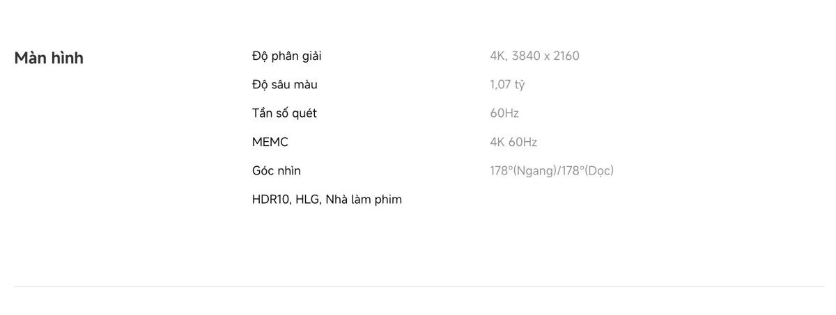 xiaomi-a-65-2026-20 Tivi Xiaomi A 65 Inch – 2026 Bản Quốc Tế – 4K/60Hz – 2GB/8GB