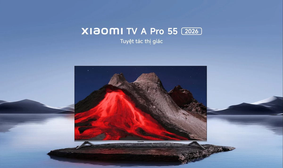 Tivi Xiaomi A Pro 55 Inch – 2026 Bản Quốc Tế – QLED 4K/60Hz – 2GB/8GB