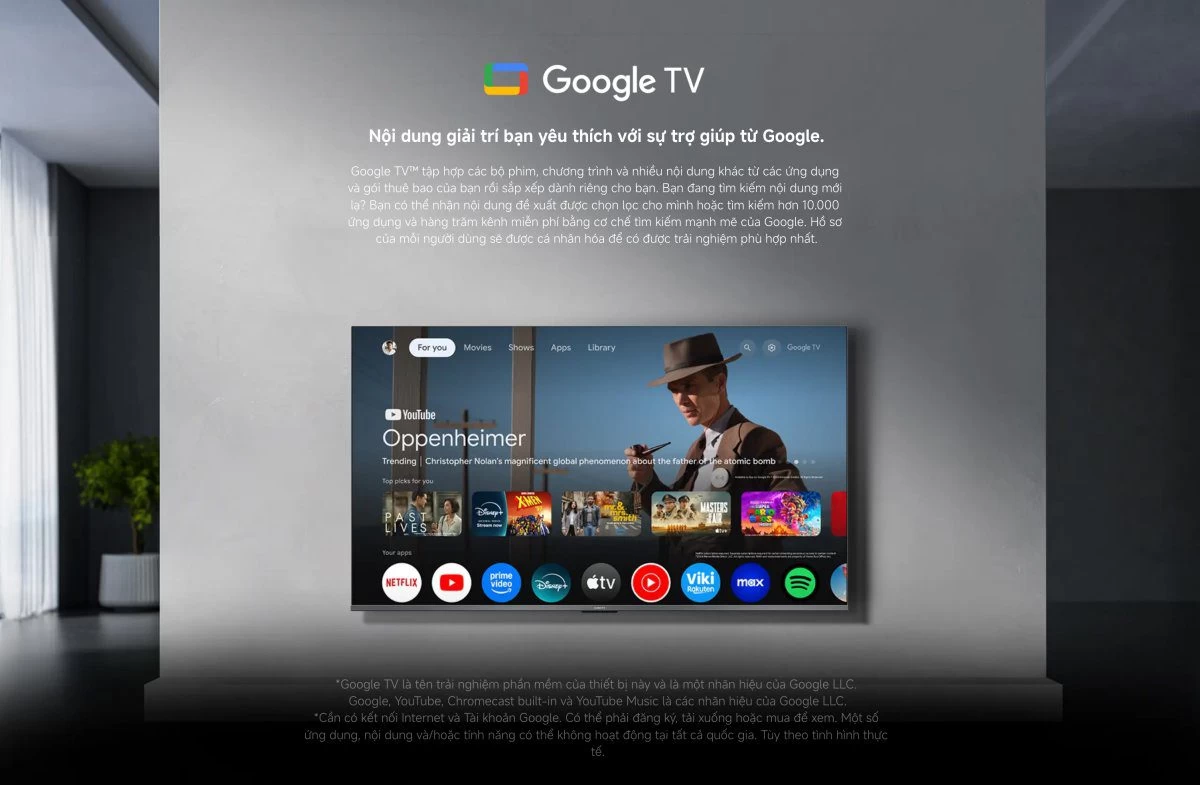 Tivi Xiaomi A Pro 55 Inch – 2026 Bản Quốc Tế – QLED 4K/60Hz – 2GB/8GB