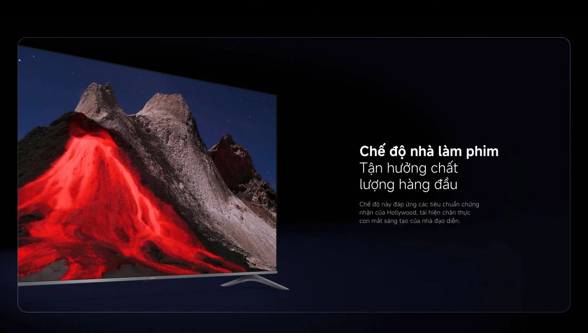 Tivi Xiaomi A Pro 55 Inch – 2026 Bản Quốc Tế – QLED 4K/60Hz – 2GB/8GB