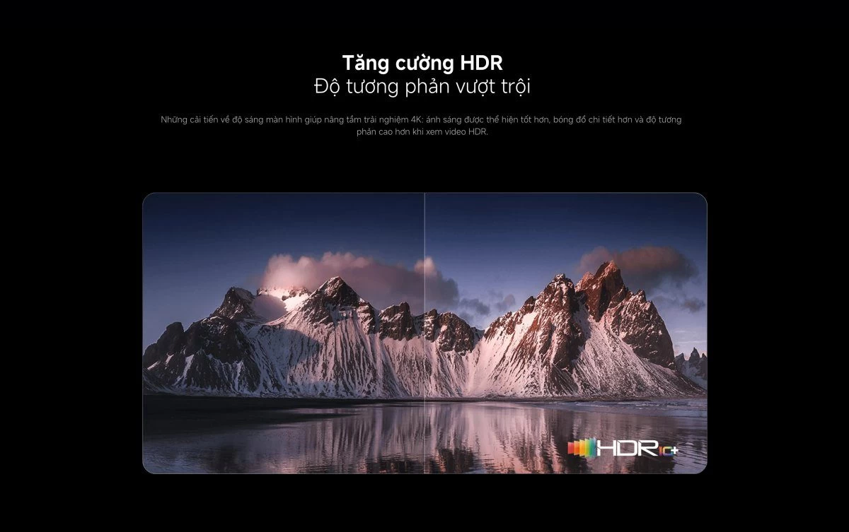 Tivi Xiaomi A Pro 55 Inch – 2026 Bản Quốc Tế – QLED 4K/60Hz – 2GB/8GB