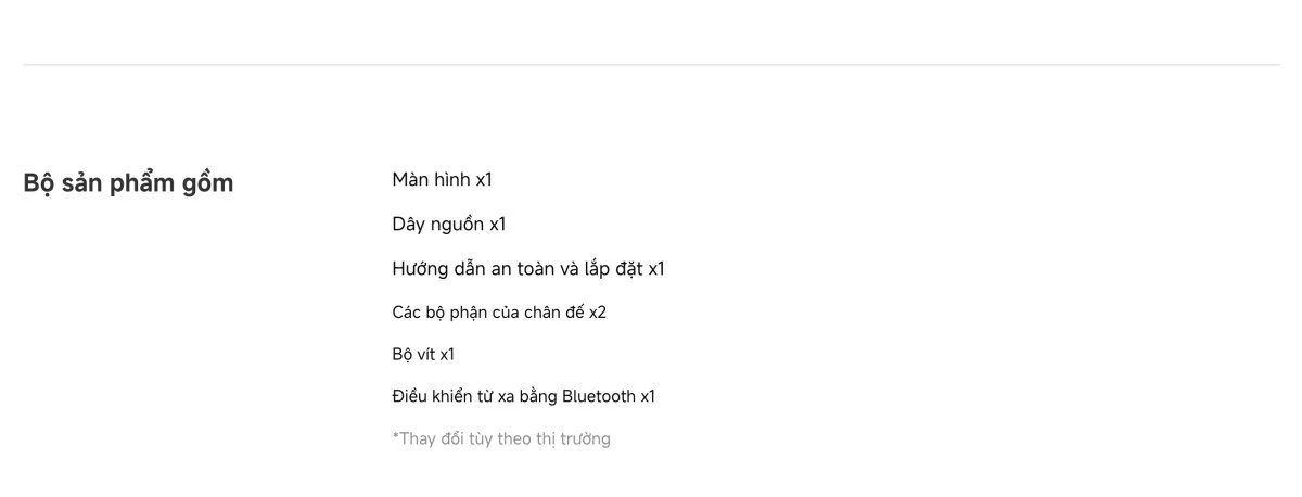 Tivi Xiaomi A Pro 65 Inch – 2026 Bản Quốc Tế – QLED 4K/60Hz – 2GB/8GB