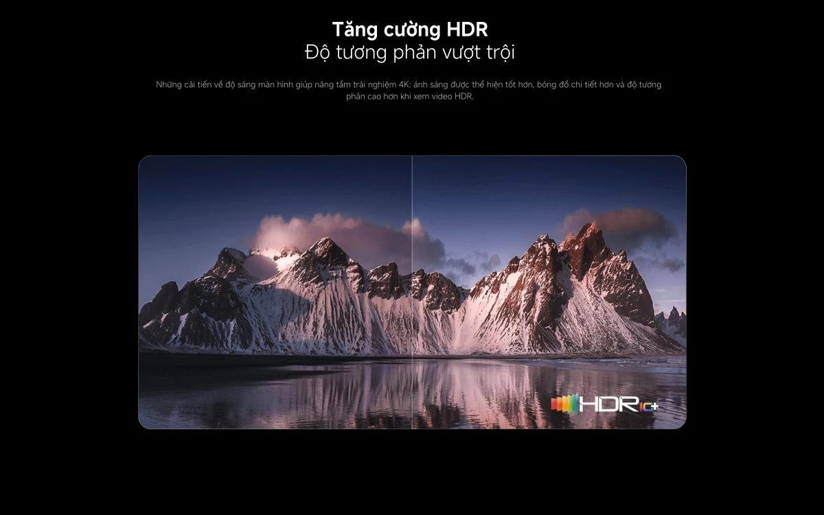 Tivi Xiaomi A Pro 65 Inch – 2026 Bản Quốc Tế – QLED 4K/60Hz – 2GB/8GB
