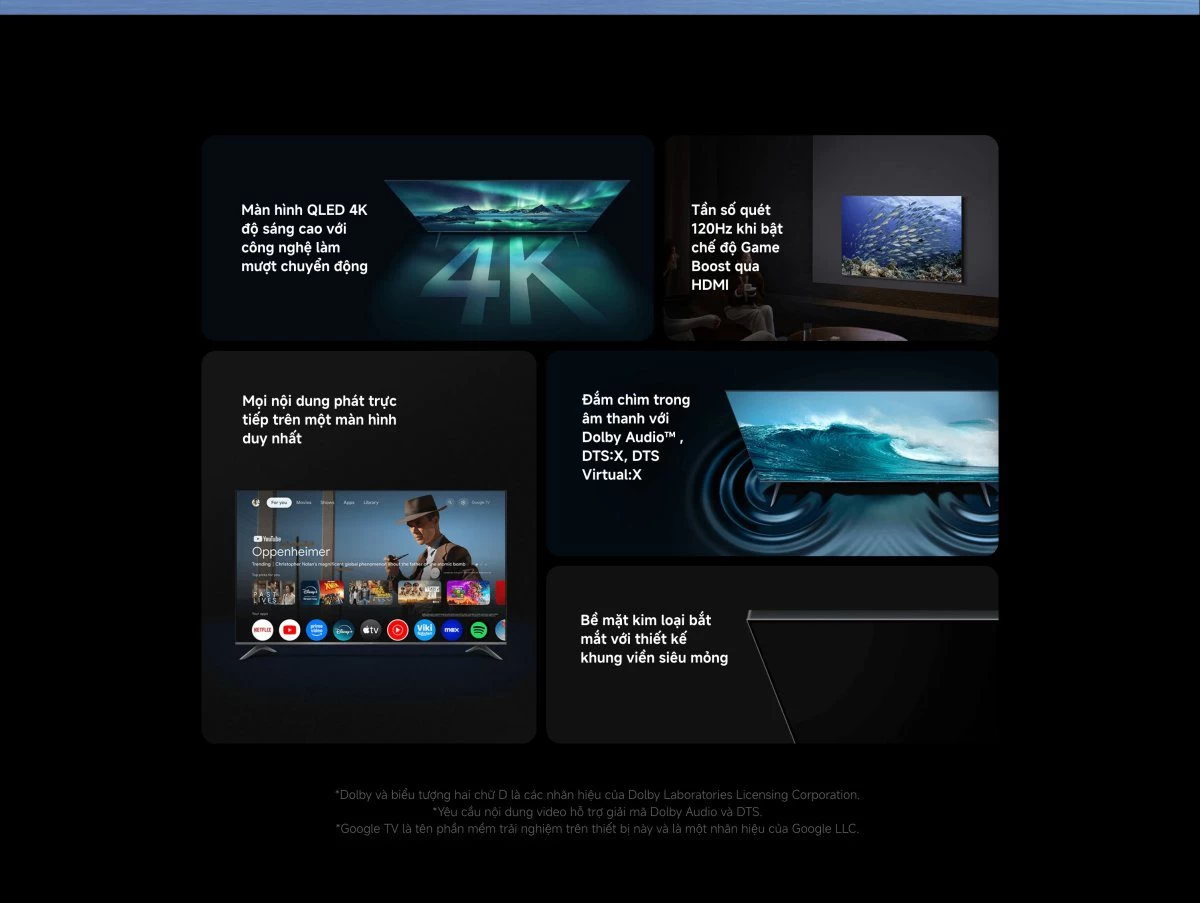 xiaomi-a-pro-75-2026-2 Tivi Xiaomi A Pro 75 Inch – 2026 Bản Quốc Tế – QLED 4K/60Hz – 2GB/8GB