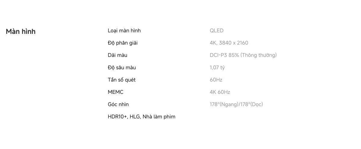 xiaomi-a-pro-75-2026-21 Tivi Xiaomi A Pro 75 Inch – 2026 Bản Quốc Tế – QLED 4K/60Hz – 2GB/8GB