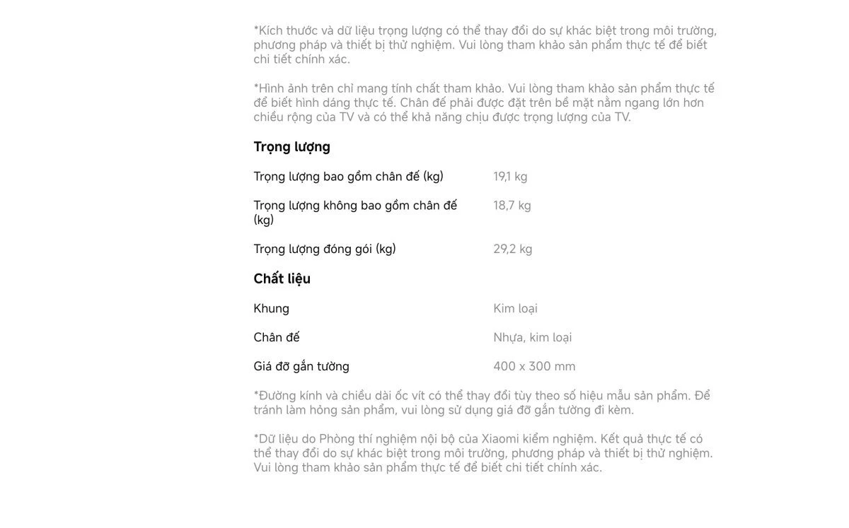 xiaomi-a-pro-75-2026-25 Tivi Xiaomi A Pro 75 Inch – 2026 Bản Quốc Tế – QLED 4K/60Hz – 2GB/8GB