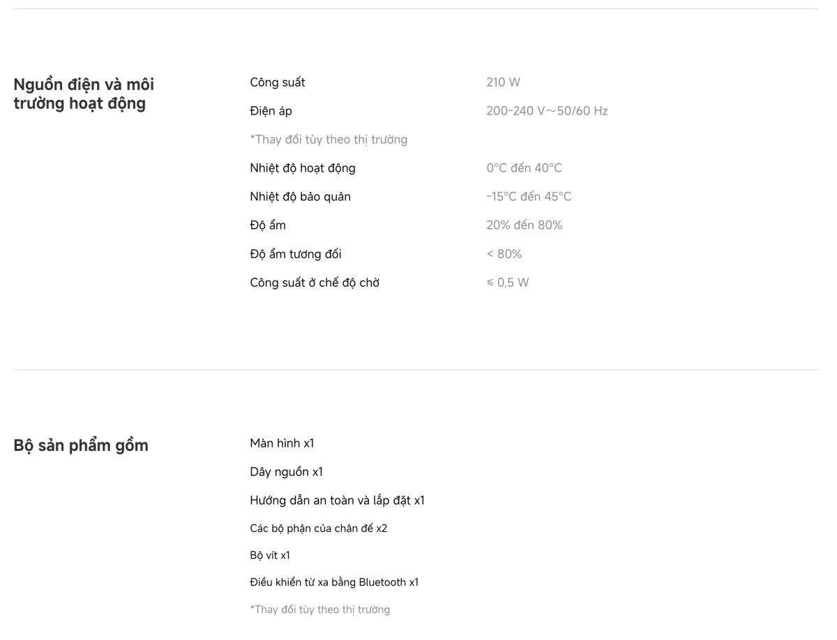 xiaomi-a-pro-75-2026-27 Tivi Xiaomi A Pro 75 Inch – 2026 Bản Quốc Tế – QLED 4K/60Hz – 2GB/8GB