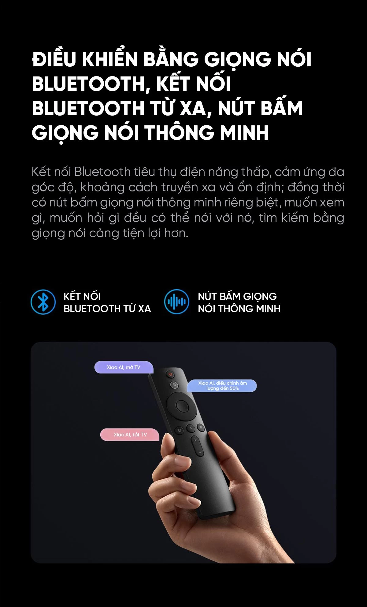 Tivi Xiaomi Redmi A75 2025 75 Inch 2/32GB 120Hz phiên bản tiết kiệm điện