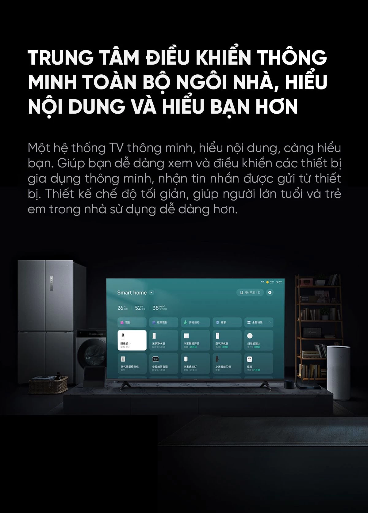 Tivi Xiaomi Redmi A75 2025 75 Inch 2/32GB 120Hz phiên bản tiết kiệm điện