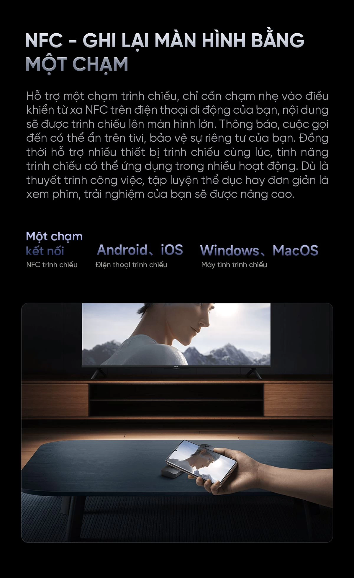 xiaomi-redmi-a-pro-50-inch-2025-14 Tivi Xiaomi Redmi A Pro 50 Inch 2025 Ram 3/64GB 144Hz Tiết Kiệm Điện