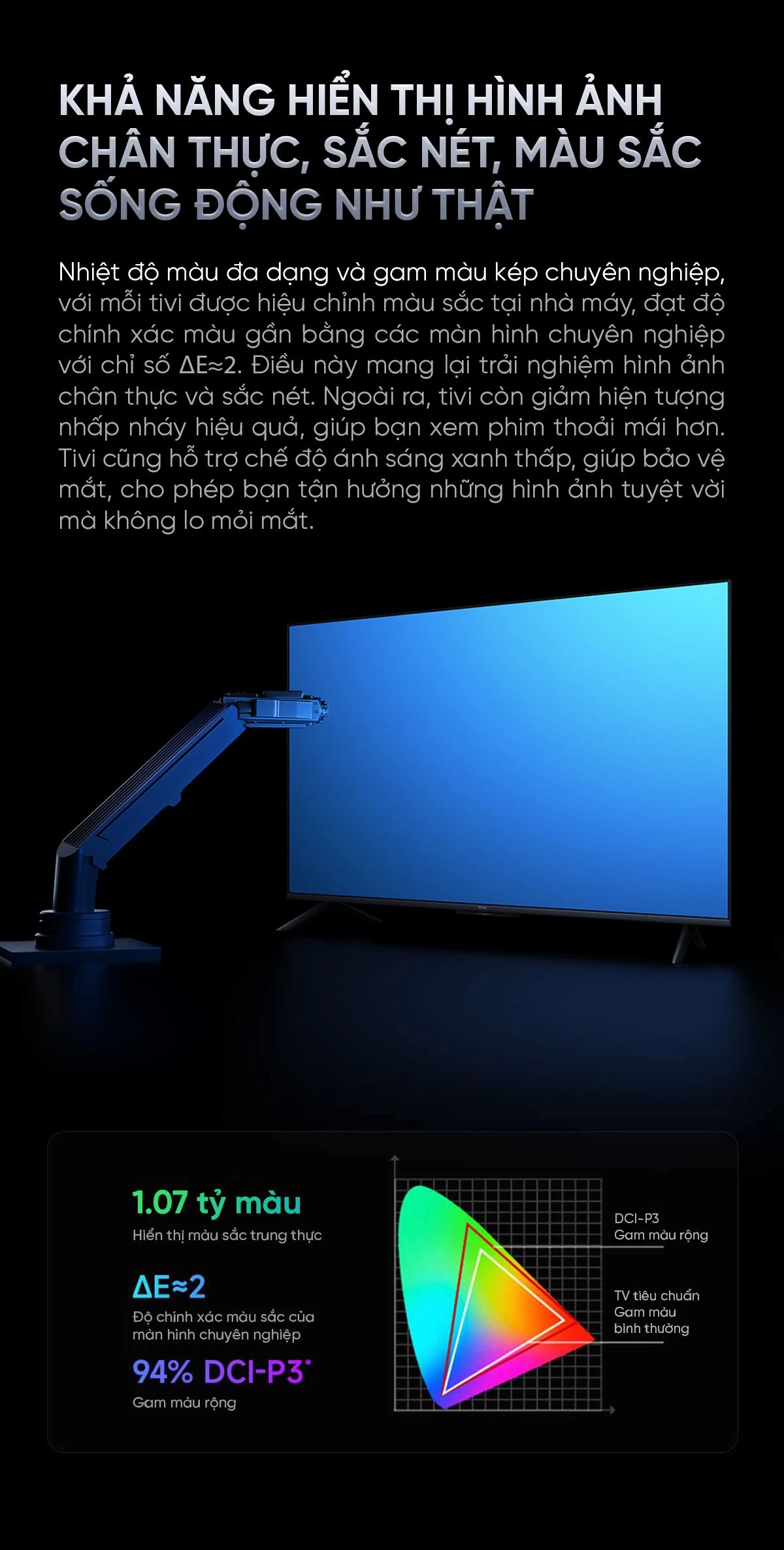 xiaomi-redmi-a-pro-55-inch-2025-6 Tivi Xiaomi Redmi A Pro 55 Inch 2025 Ram 3/64GB 144Hz Tiết Kiệm Điện