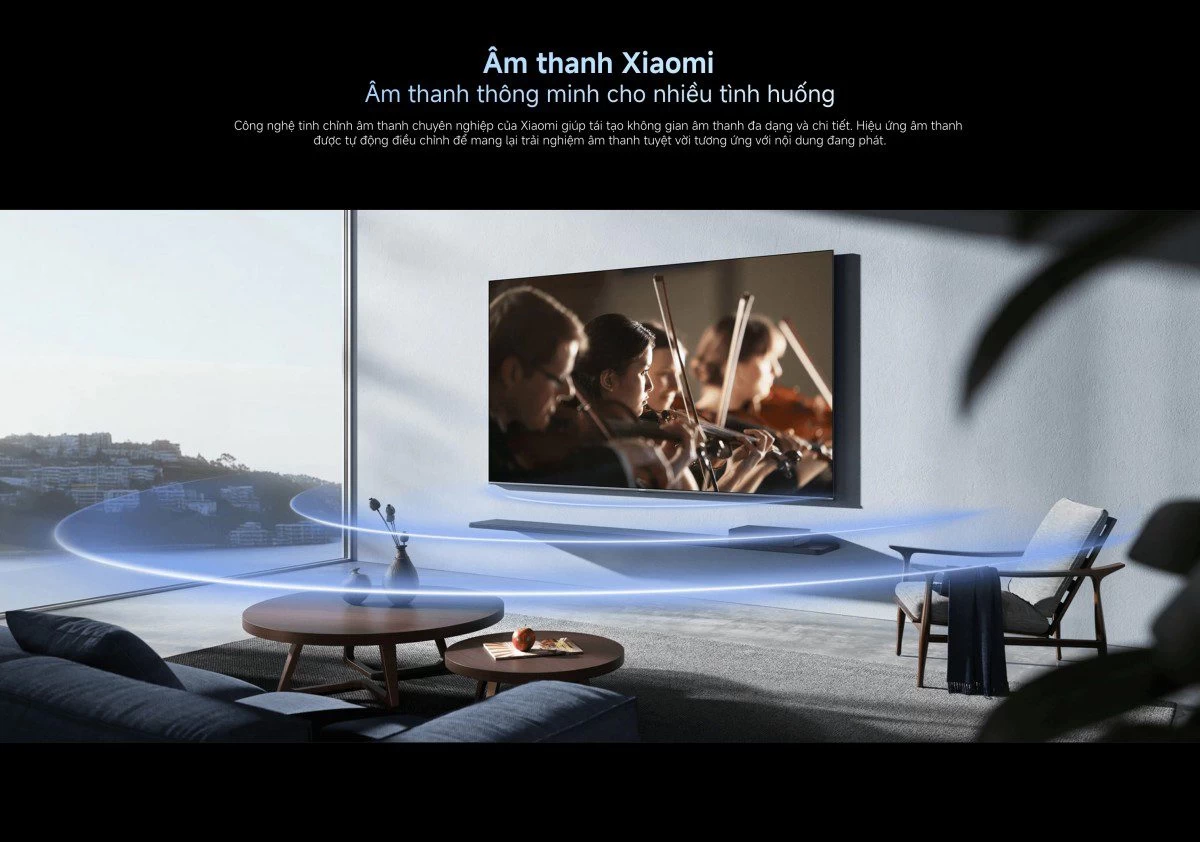 Tivi Xiaomi S Pro Mini LED 55 2026 – Bản Quốc Tế – 4K/144Hz – 3GB/32GB