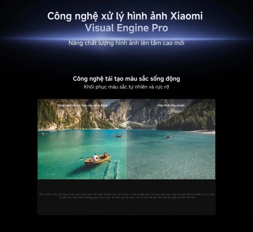 Tivi Xiaomi S Pro Mini LED 65 2026 – Bản Quốc Tế – 4K/144Hz – 3GB/32GB