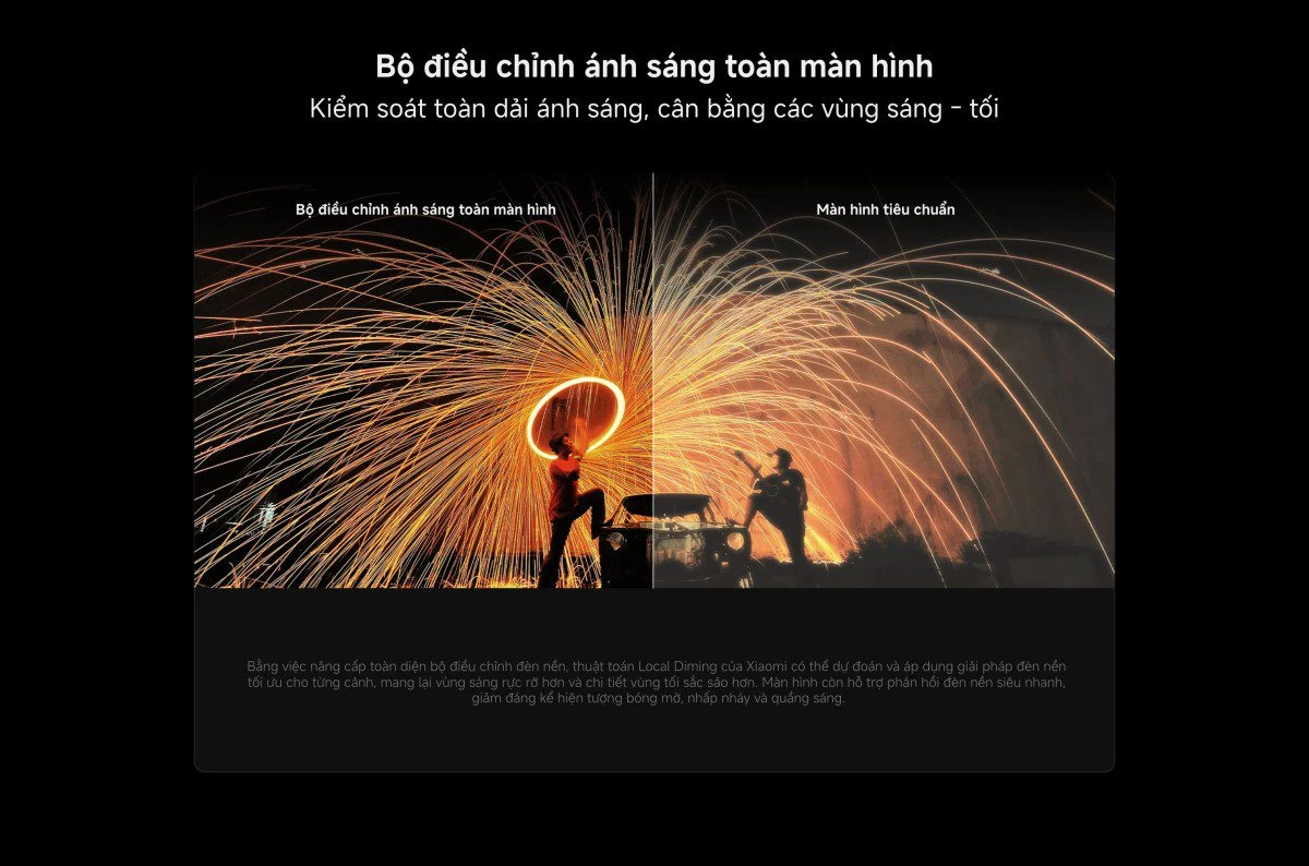 Tivi Xiaomi S Pro Mini LED 65 2026 – Bản Quốc Tế – 4K/144Hz – 3GB/32GB