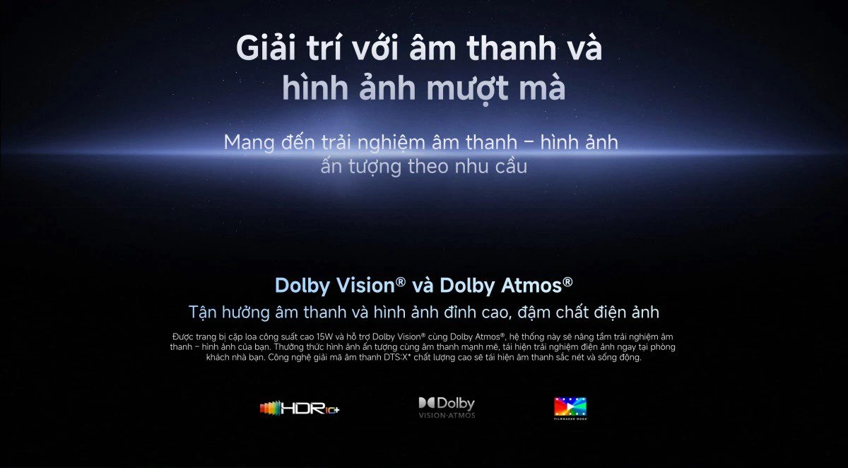 Tivi Xiaomi S Pro Mini LED 65 2026 – Bản Quốc Tế – 4K/144Hz – 3GB/32GB