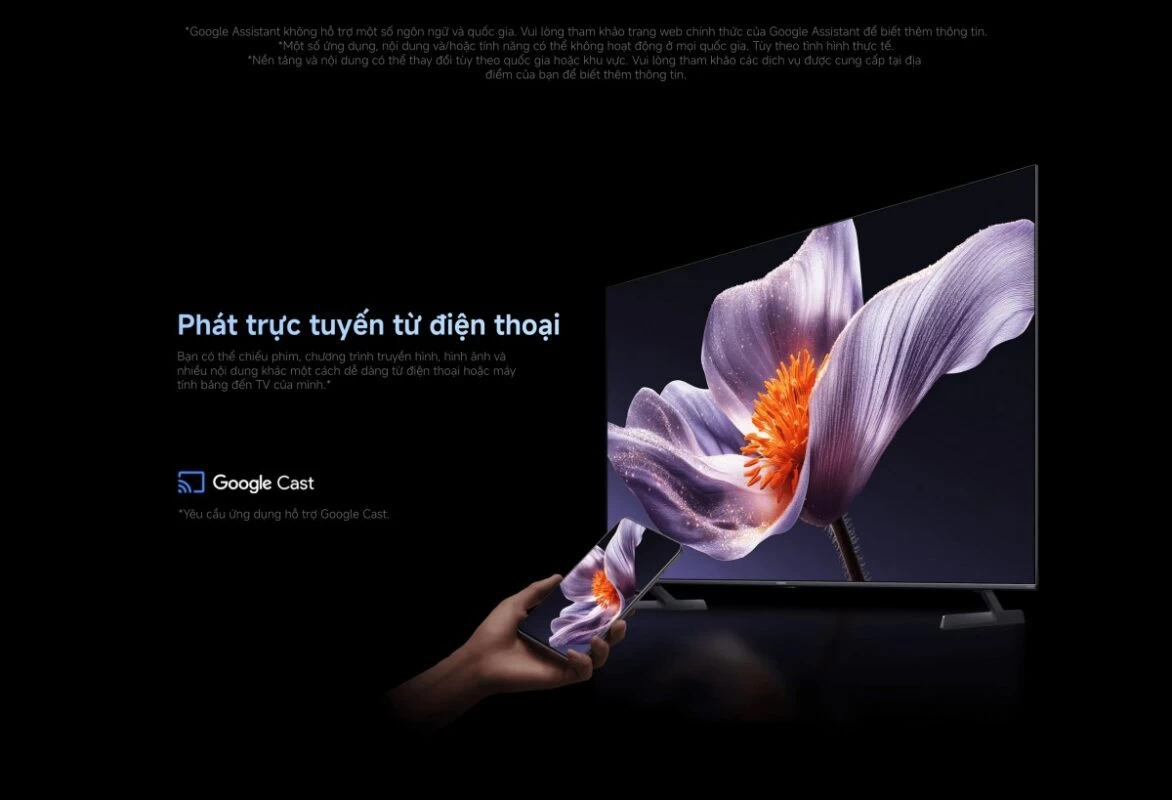 Tivi Xiaomi S Pro Mini LED 65 2026 – Bản Quốc Tế – 4K/144Hz – 3GB/32GB