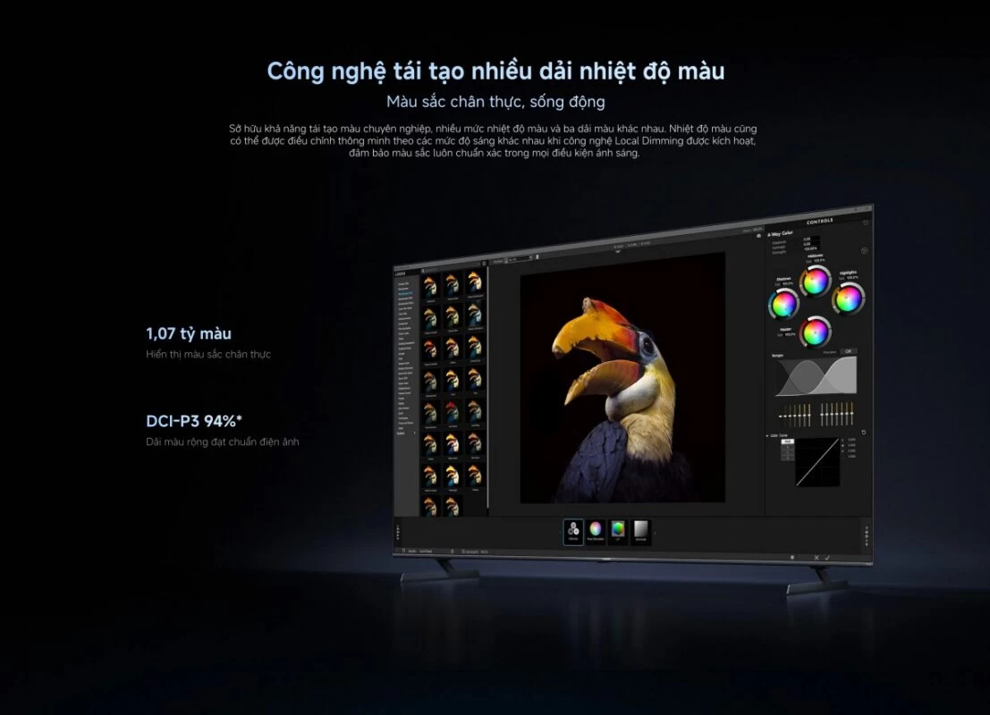 Tivi Xiaomi S Pro Mini LED 65 2026 – Bản Quốc Tế – 4K/144Hz – 3GB/32GB