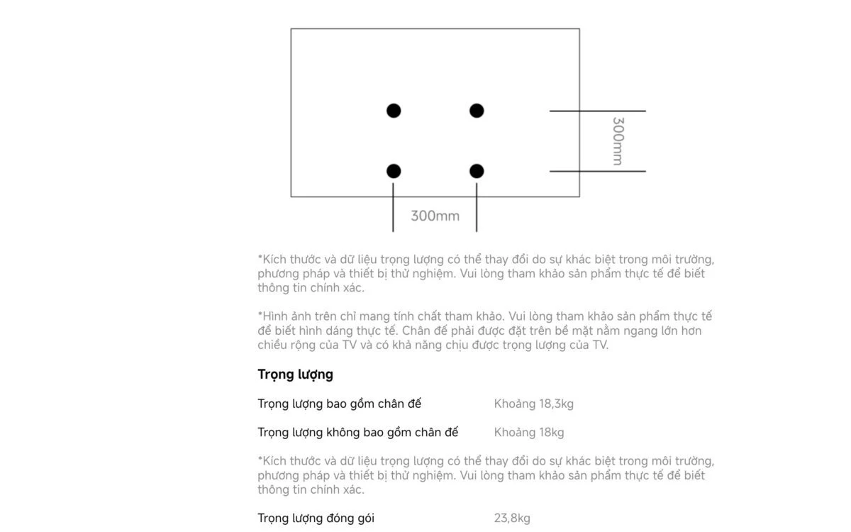 Tivi Xiaomi S Pro Mini LED 65 2026 – Bản Quốc Tế – 4K/144Hz – 3GB/32GB