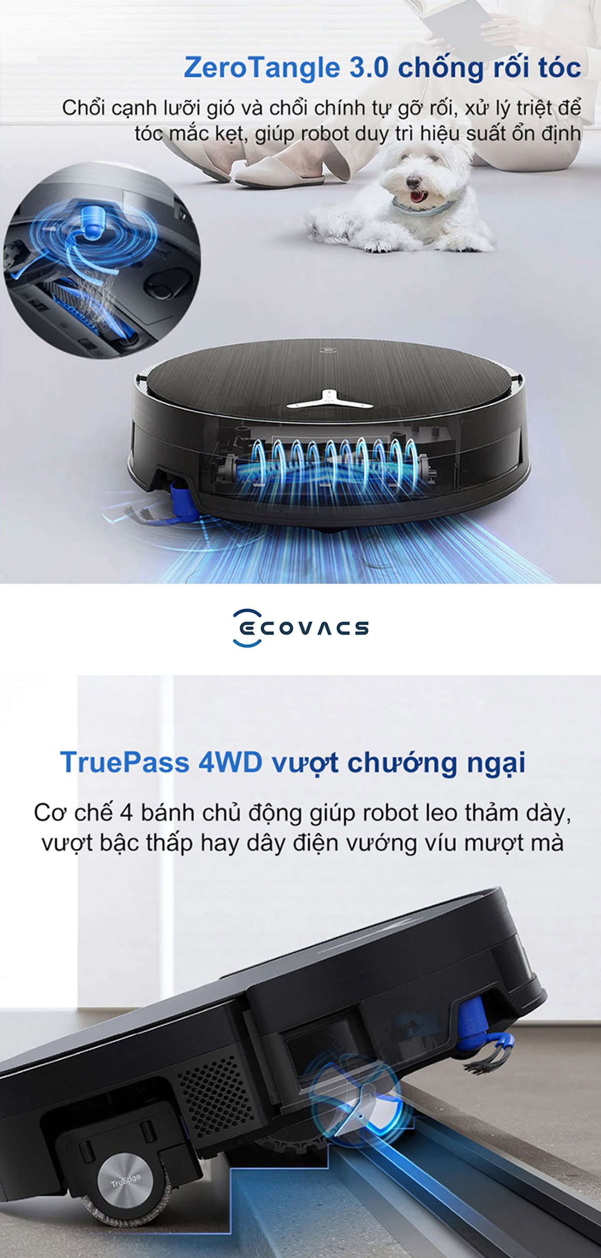 Ecovacs Deebot X11 OmniCyclone Robot hút bụi lau nhà – Bản Quốc Tế【Nhắn tin giảm giá thêm】